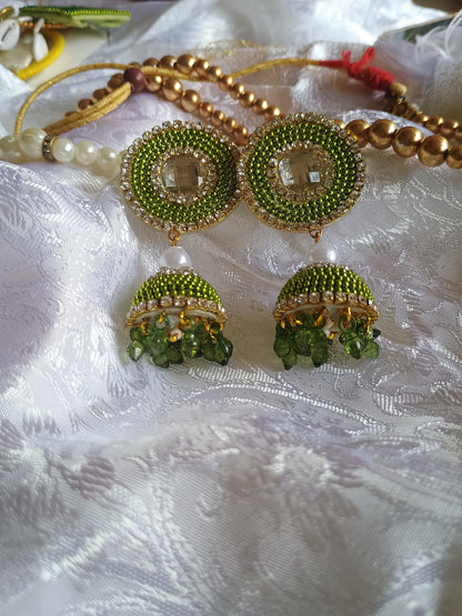 Mehendi special earrings