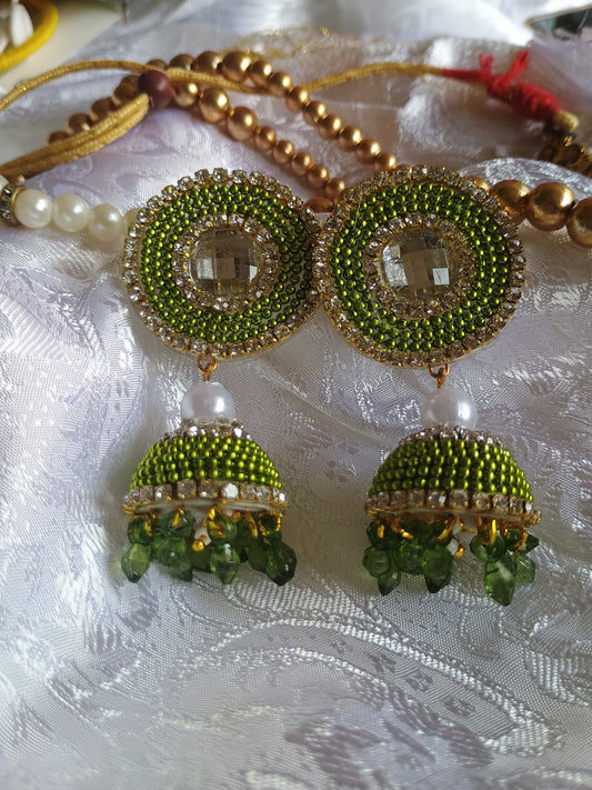 Mehendi special earrings